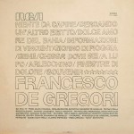 Francesco De Gregori - Francesco De Gregori - 32.79
